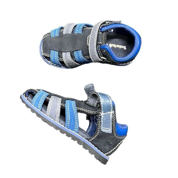 Timberland Pokey Pine Fisherman Sandal Navy Toddler's EU 22, Baby Toddler, UK 5. - Picture 2 of 4